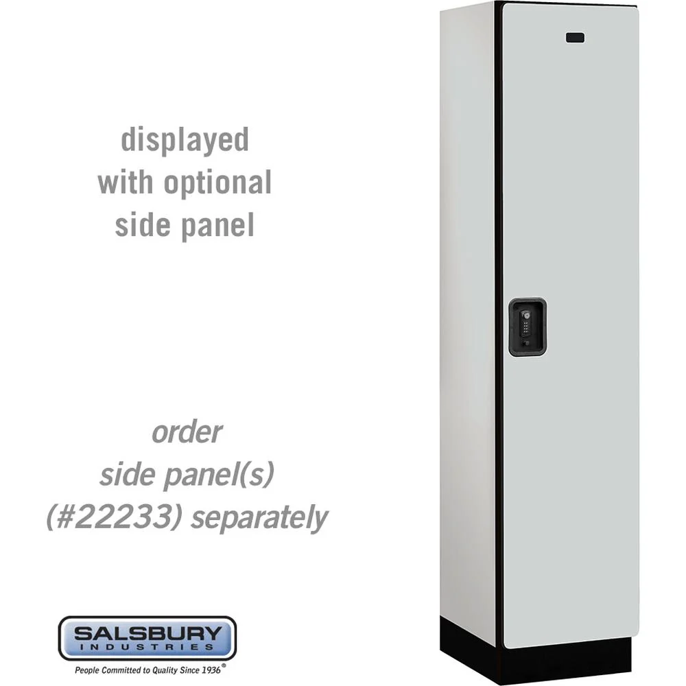 18" Wide Single Tier Designer Wood Locker - 1 Wide - 6 Feet High - 18" Deep by Salsbury - Image 24