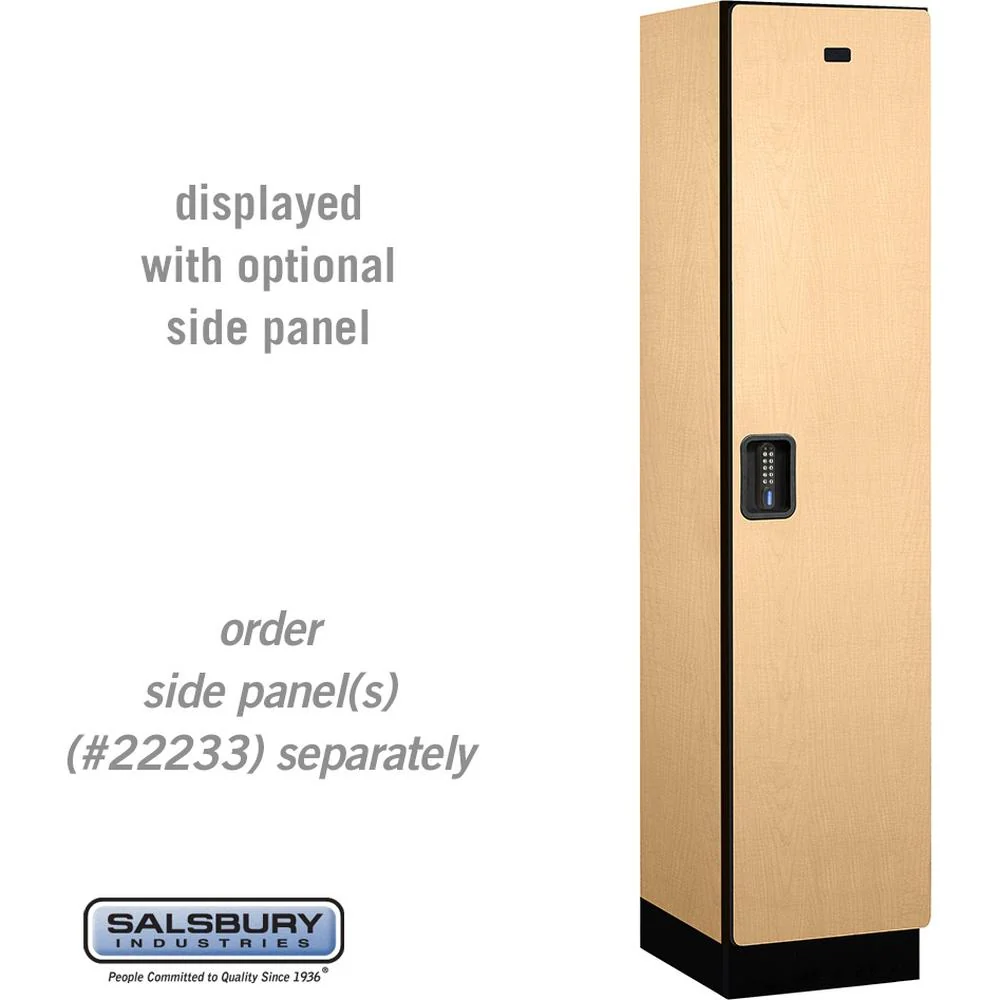 18" Wide Single Tier Designer Wood Locker - 1 Wide - 6 Feet High - 18" Deep by Salsbury - Image 33