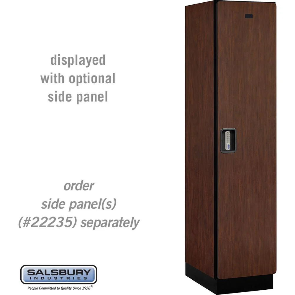 18" Wide Single Tier Designer Wood Locker - 1 Wide - 6 Feet High - 21" Deep by Salsbury - Image 30