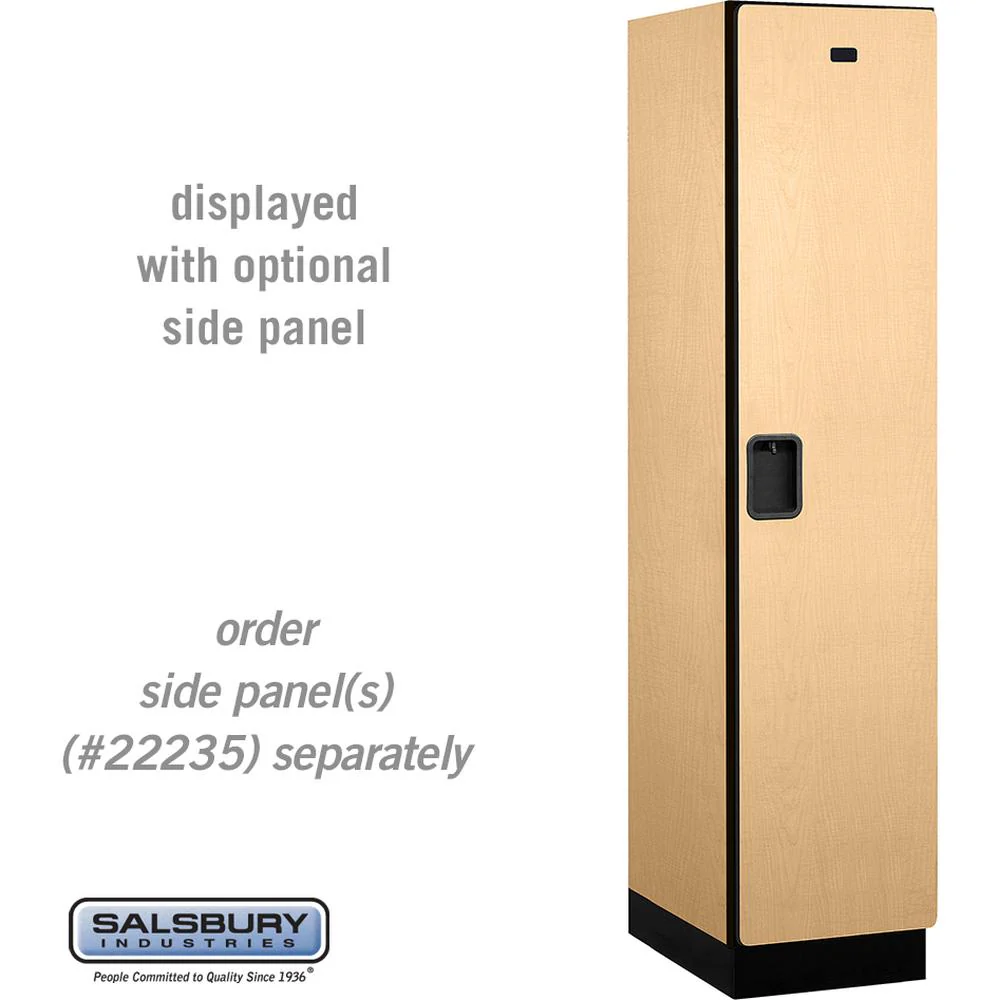 18" Wide Single Tier Designer Wood Locker - 1 Wide - 6 Feet High - 21" Deep by Salsbury - Image 32