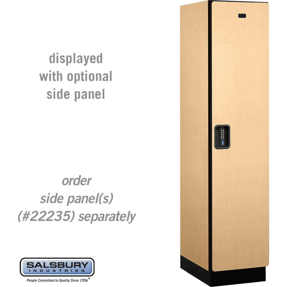 18" Wide Single Tier Designer Wood Locker - 1 Wide - 6 Feet High - 21" Deep by Salsbury - Image 33