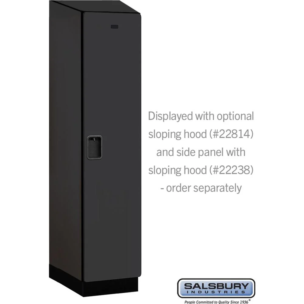 18" Wide Single Tier Designer Wood Locker - 1 Wide - 6 Feet High - 24" Deep by Salsbury - Image 7