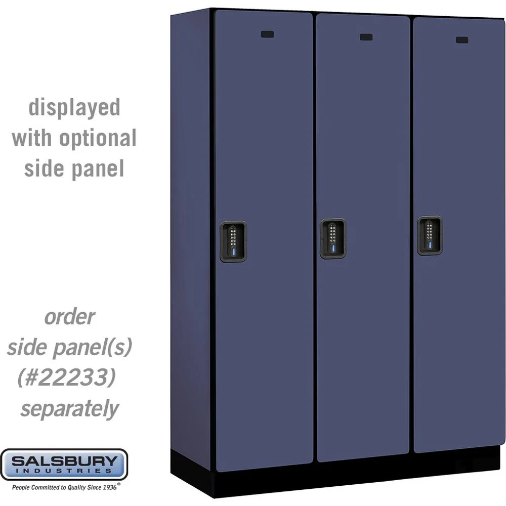 18" Wide Single Tier Designer Wood Locker - 3 Wide - 6 Feet High - 18" Deep by Salsbury - Image 13