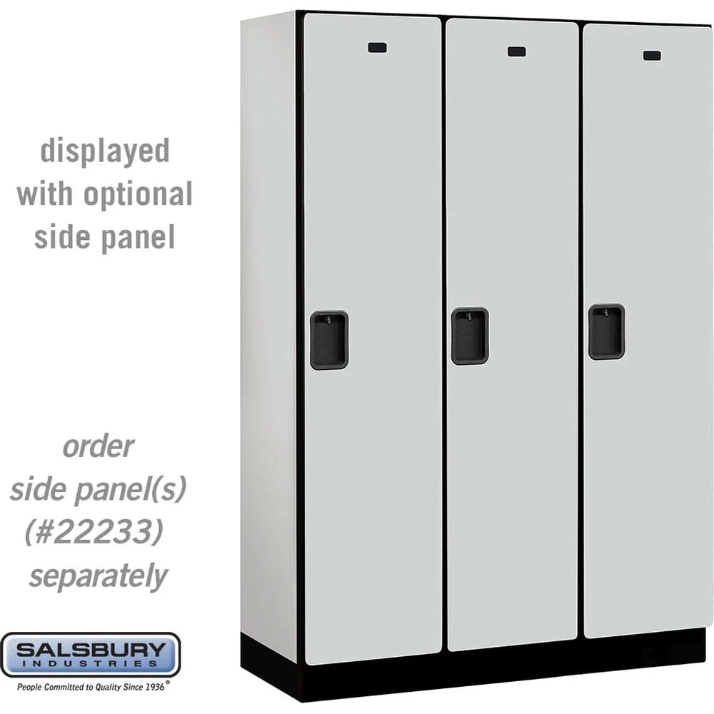 18" Wide Single Tier Designer Wood Locker - 3 Wide - 6 Feet High - 18" Deep by Salsbury - Image 22