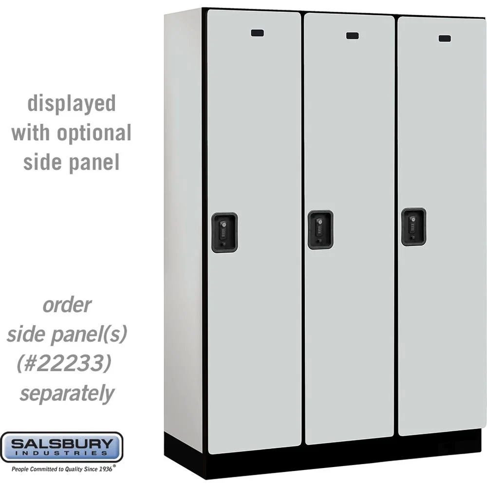 18" Wide Single Tier Designer Wood Locker - 3 Wide - 6 Feet High - 18" Deep by Salsbury - Image 24