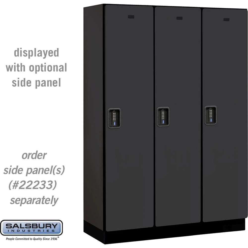 18" Wide Single Tier Designer Wood Locker - 3 Wide - 6 Feet High - 18" Deep by Salsbury - Image 8