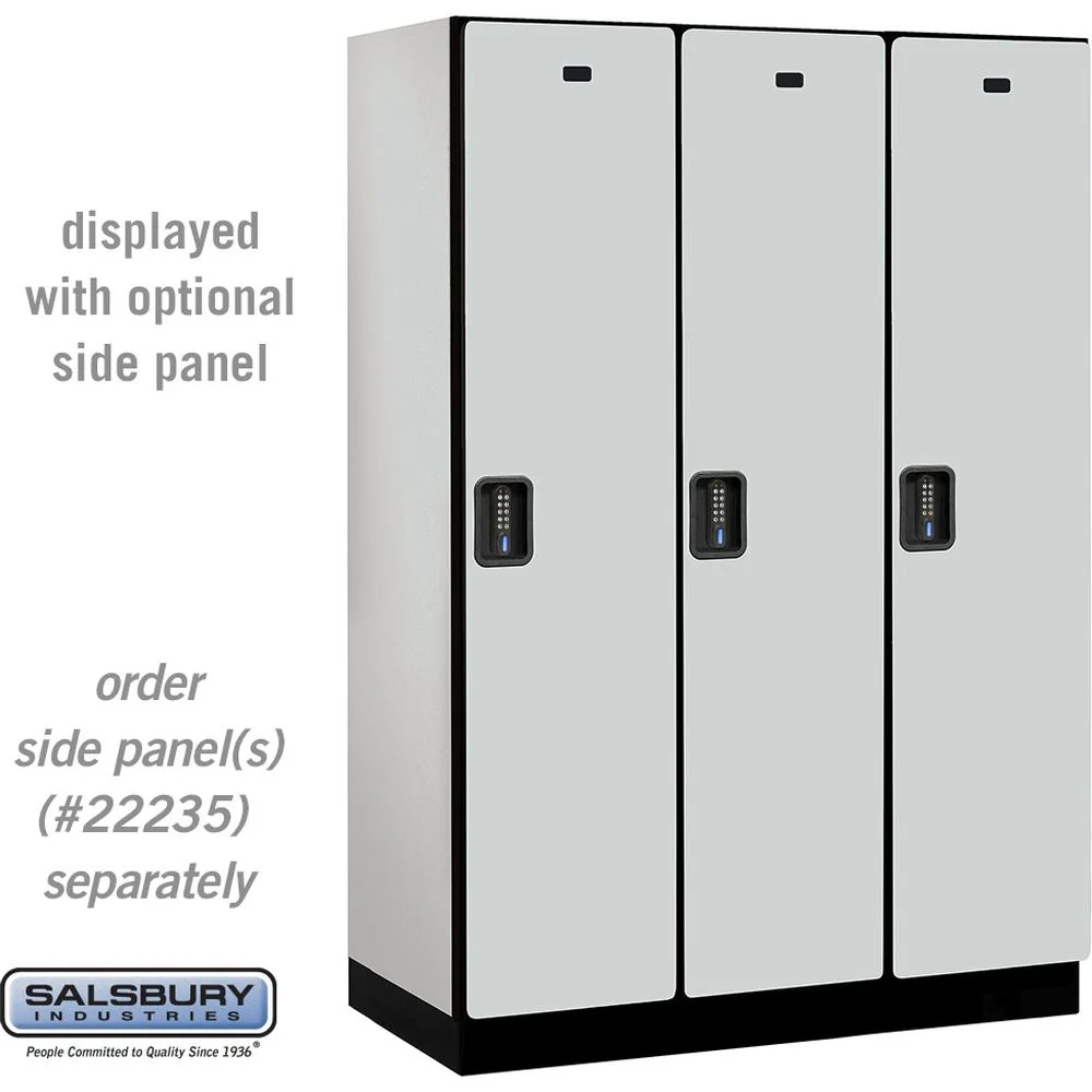 18" Wide Single Tier Designer Wood Locker - 3 Wide - 6 Feet High - 21" Deep by Salsbury - Image 23