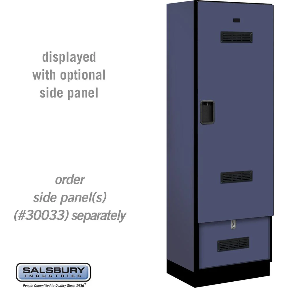 24" Wide Designer Wood Gear Locker - 6 Feet High - 18" Deep by Salsbury - Image 13