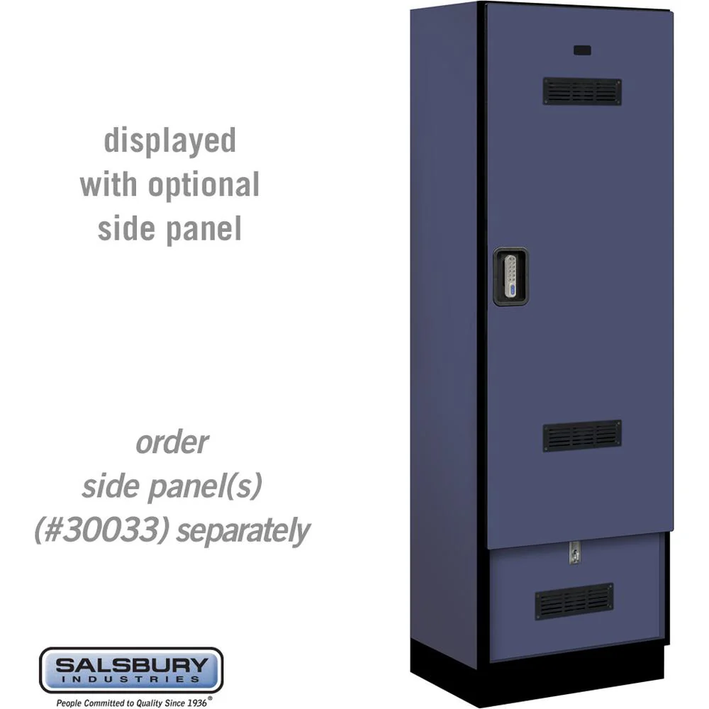 24" Wide Designer Wood Gear Locker - 6 Feet High - 18" Deep by Salsbury - Image 16
