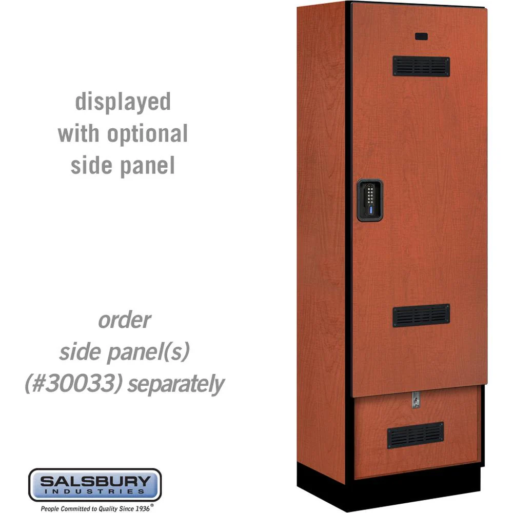 24" Wide Designer Wood Gear Locker - 6 Feet High - 18" Deep by Salsbury - Image 19