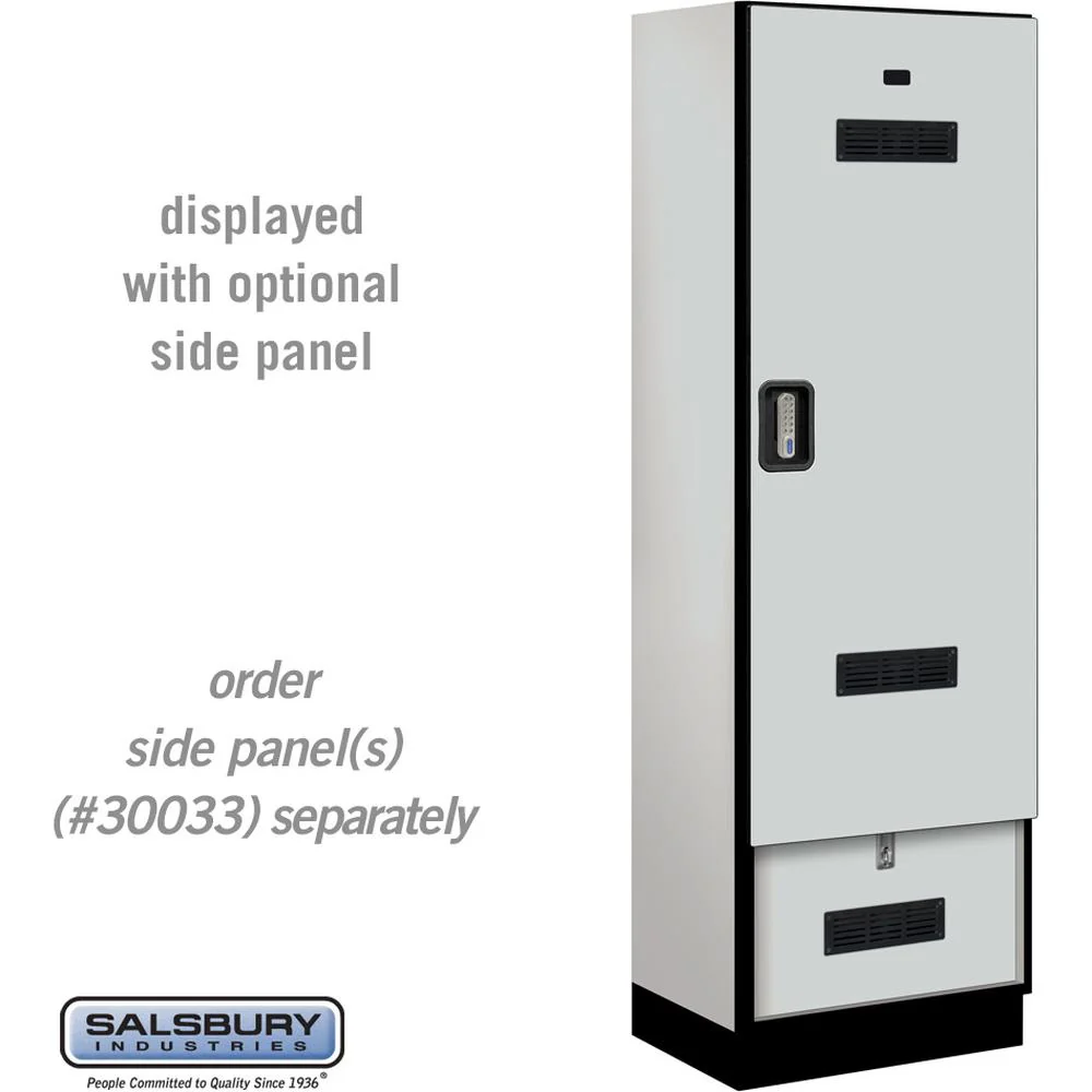 24" Wide Designer Wood Gear Locker - 6 Feet High - 18" Deep by Salsbury - Image 26