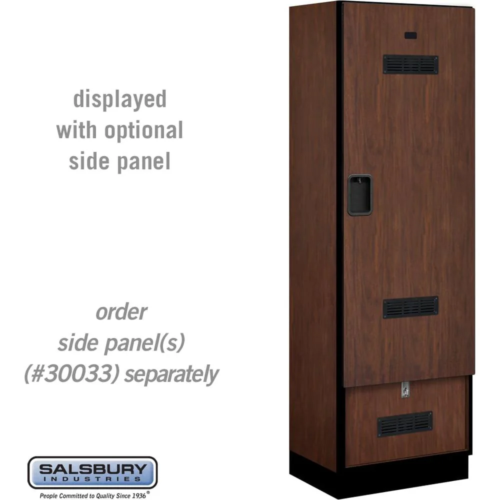 24" Wide Designer Wood Gear Locker - 6 Feet High - 18" Deep by Salsbury - Image 28