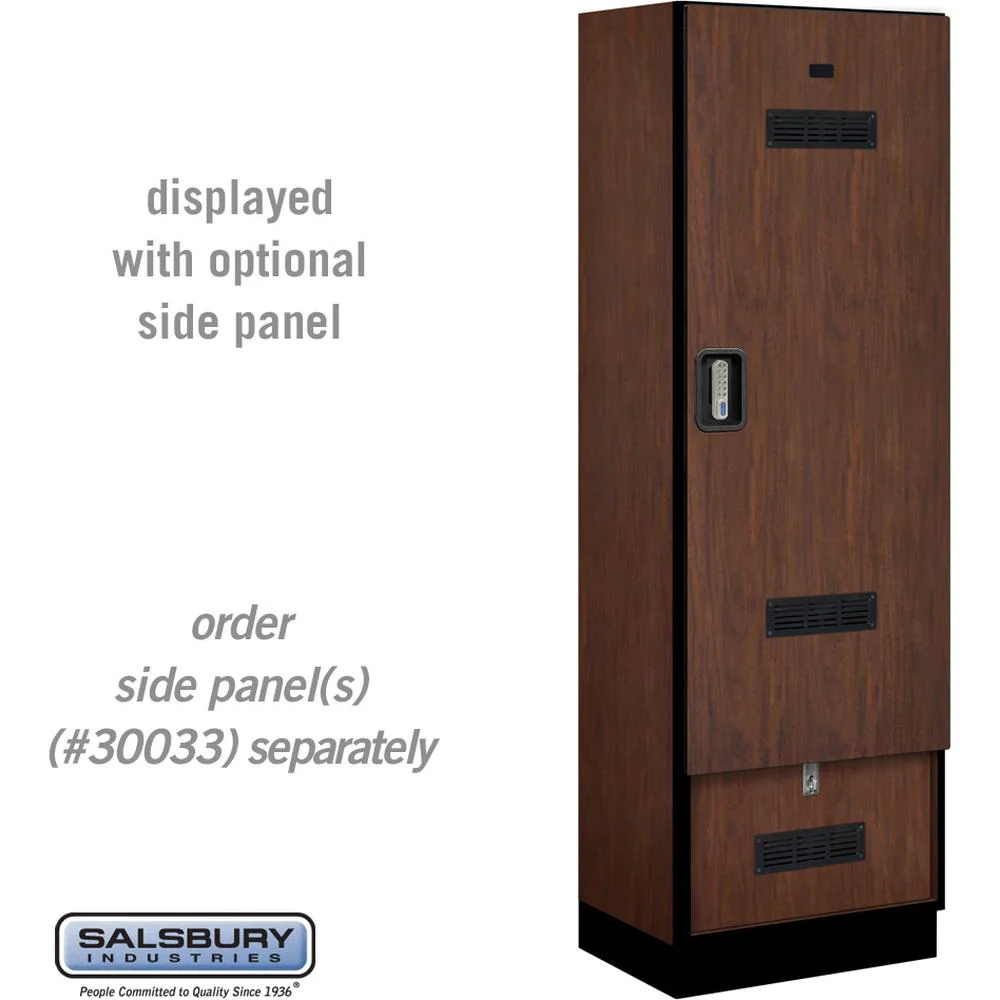 24" Wide Designer Wood Gear Locker - 6 Feet High - 18" Deep by Salsbury - Image 31