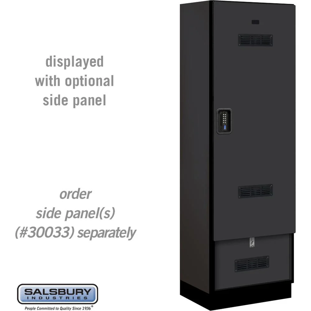 24" Wide Designer Wood Gear Locker - 6 Feet High - 18" Deep by Salsbury - Image 9
