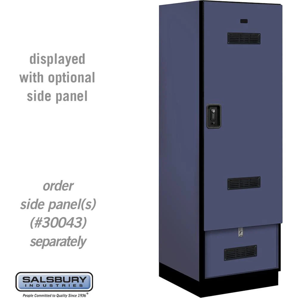 24" Wide Designer Wood Gear Locker - 6 Feet High - 24" Deep by Salsbury - Image 15