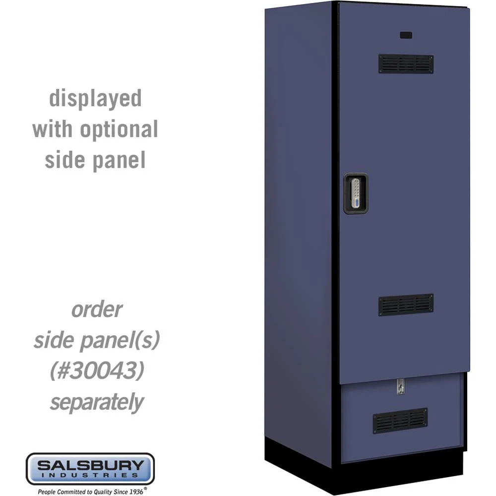 24" Wide Designer Wood Gear Locker - 6 Feet High - 24" Deep by Salsbury - Image 16