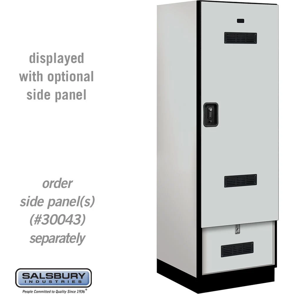 24" Wide Designer Wood Gear Locker - 6 Feet High - 24" Deep by Salsbury - Image 25