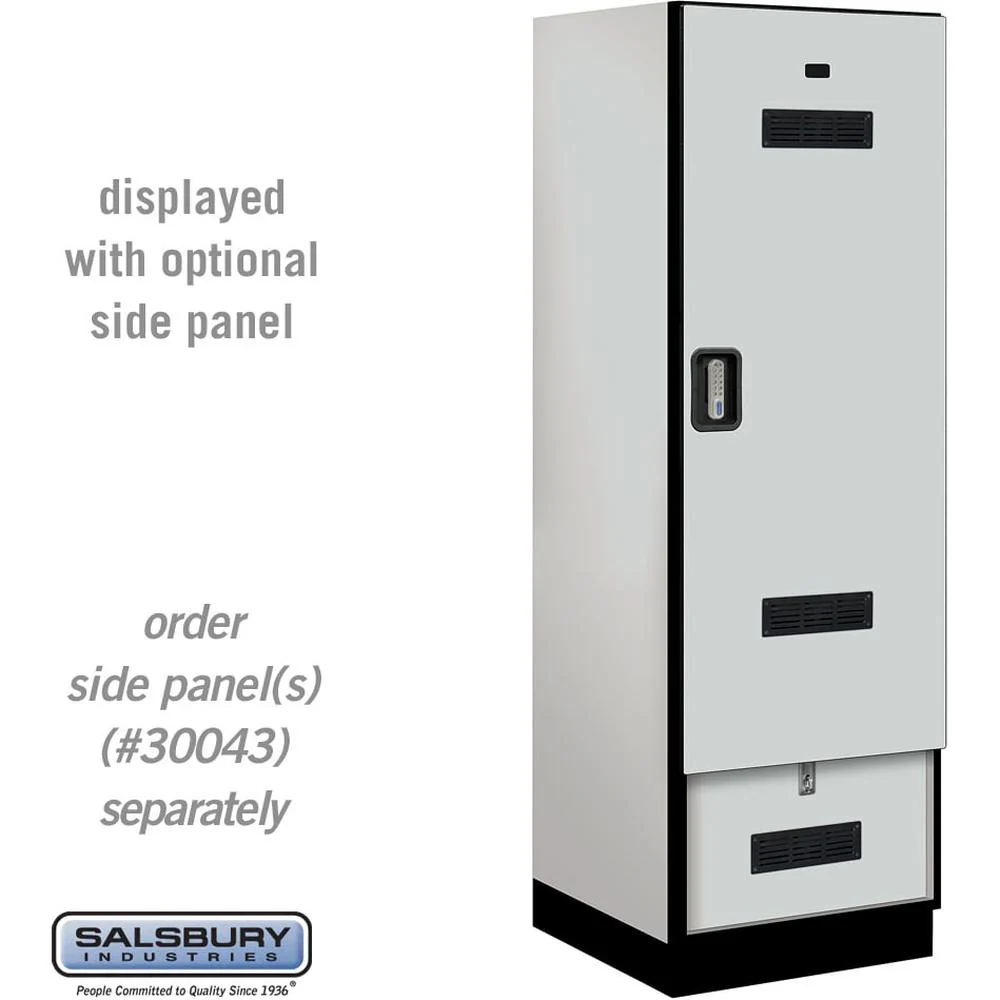 24" Wide Designer Wood Gear Locker - 6 Feet High - 24" Deep by Salsbury - Image 26