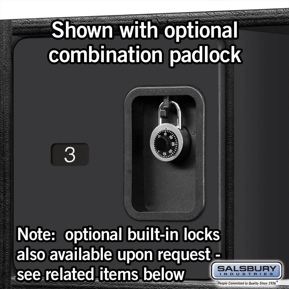 24" Wide Designer Wood Gear Locker - 6 Feet High - 24" Deep by Salsbury - Image 6
