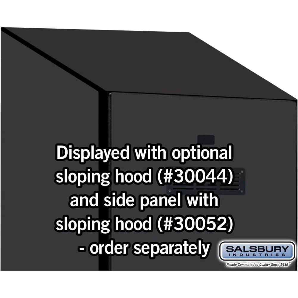 24" Wide Designer Wood Gear Locker - 6 Feet High - 24" Deep by Salsbury - Image 8
