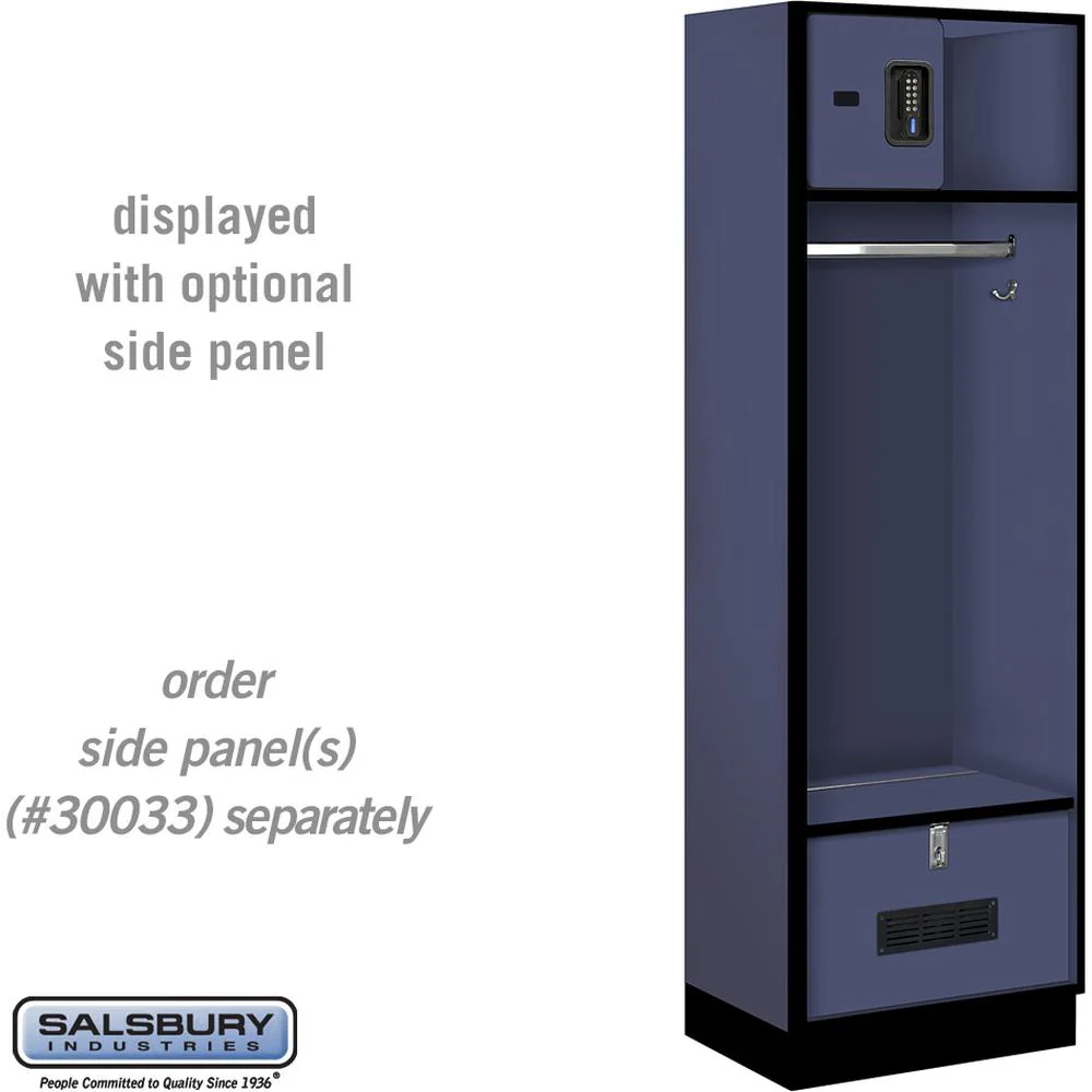 24" Wide Designer Wood Open Access Locker - 6 Feet High - 18" Deep by Salsbury - Image 13