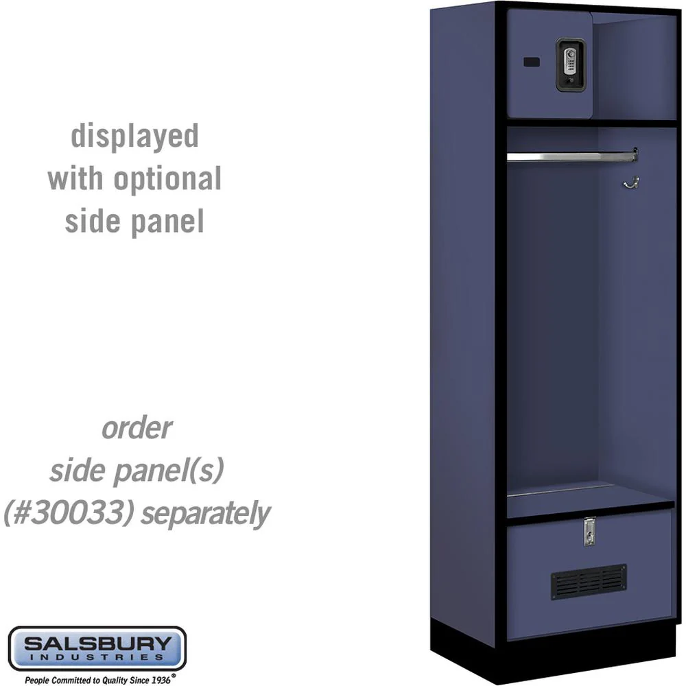 24" Wide Designer Wood Open Access Locker - 6 Feet High - 18" Deep by Salsbury - Image 16