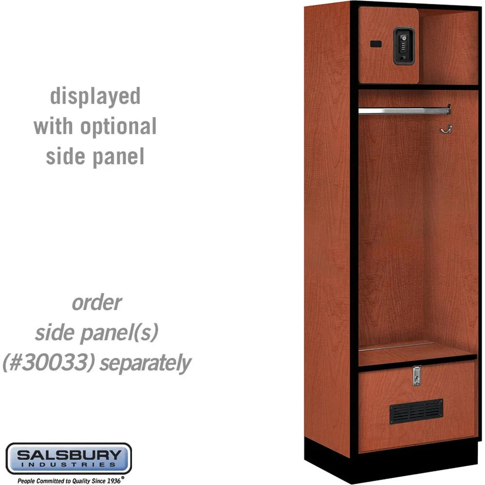 24" Wide Designer Wood Open Access Locker - 6 Feet High - 18" Deep by Salsbury - Image 19