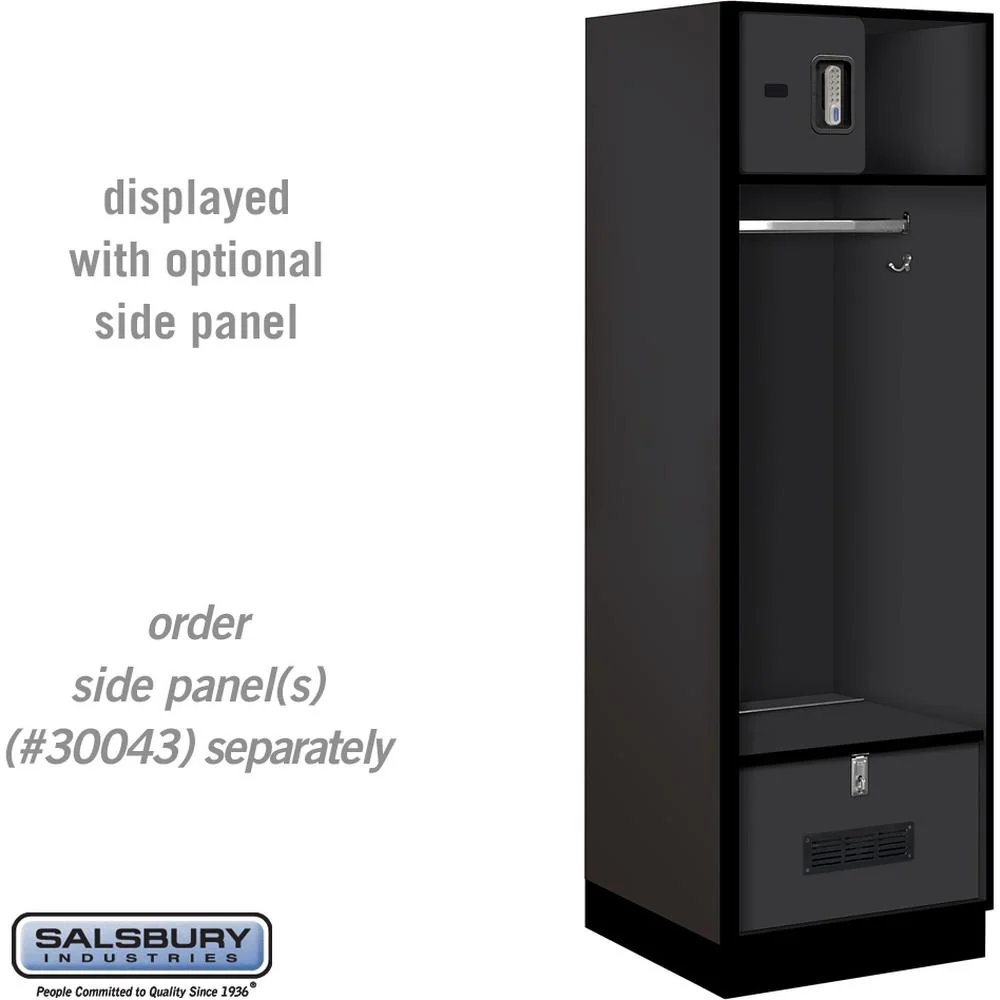 24" Wide Designer Wood Open Access Locker - 6 Feet High - 24" Deep by Salsbury - Image 10