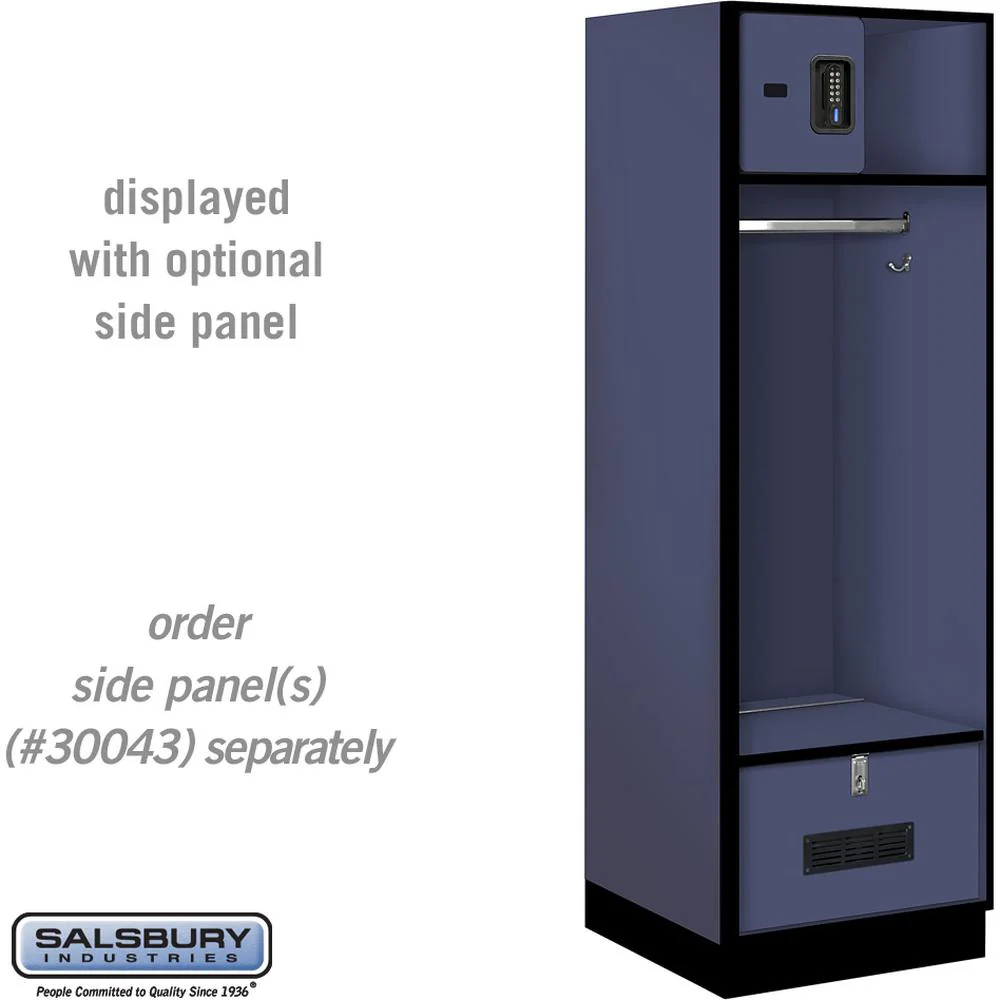 24" Wide Designer Wood Open Access Locker - 6 Feet High - 24" Deep by Salsbury - Image 13