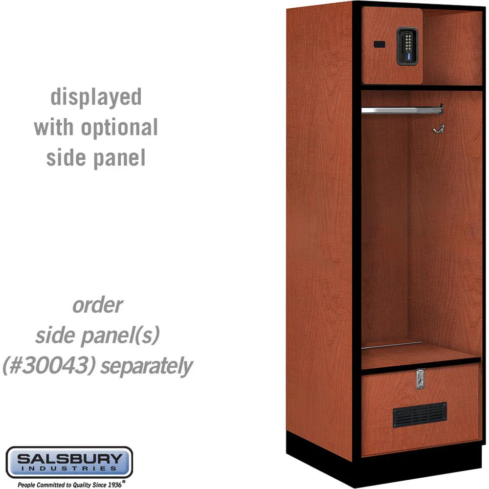 24" Wide Designer Wood Open Access Locker - 6 Feet High - 24" Deep by Salsbury - Image 18