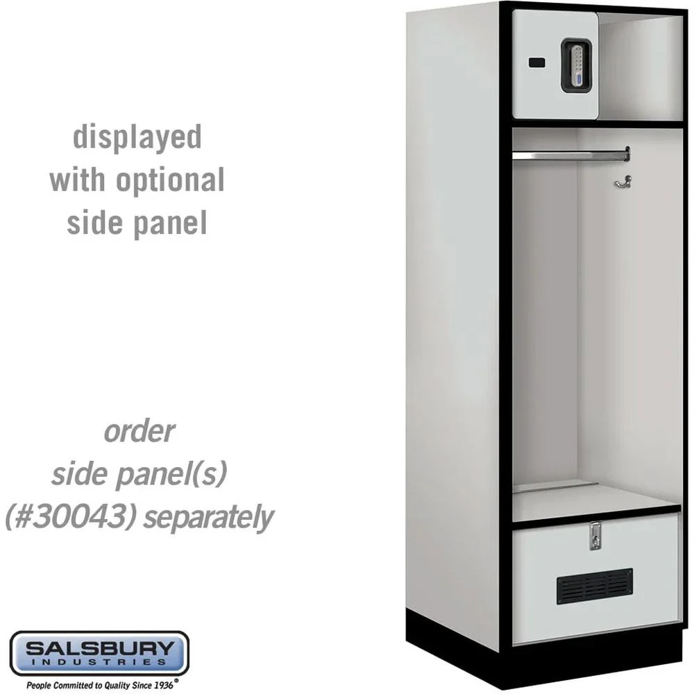 24" Wide Designer Wood Open Access Locker - 6 Feet High - 24" Deep by Salsbury - Image 25