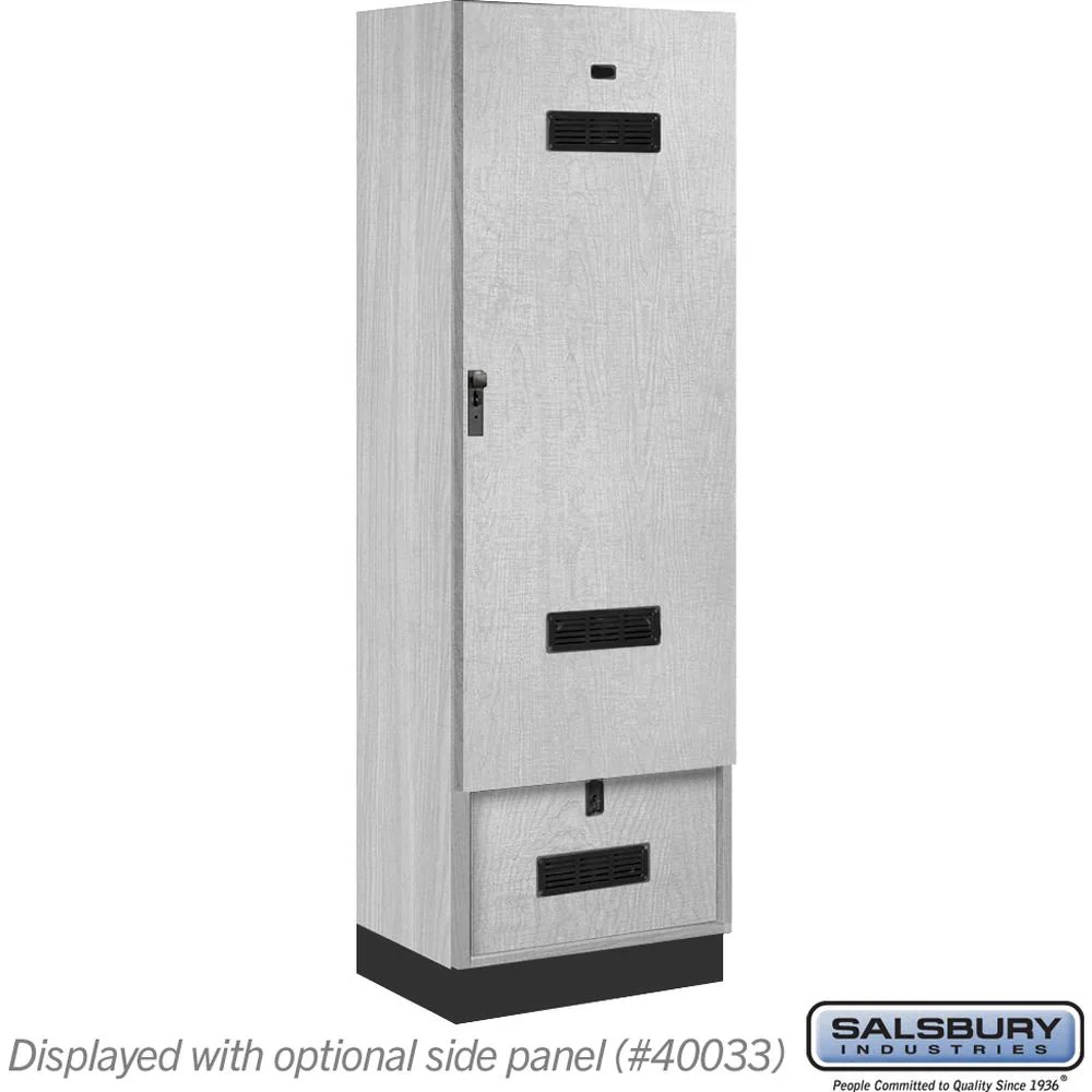24" Wide Premier Wood Gear Locker - 6 Feet High - 18" Deep by Salsbury - Image 26
