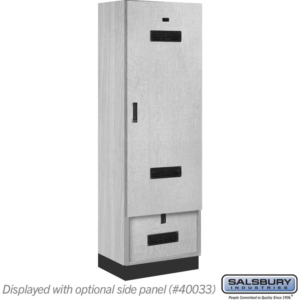 24" Wide Premier Wood Gear Locker - 6 Feet High - 18" Deep by Salsbury - Image 27