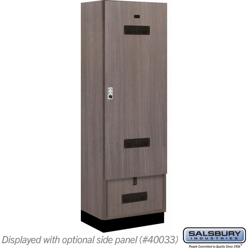 24" Wide Premier Wood Gear Locker - 6 Feet High - 18" Deep by Salsbury - Image 37
