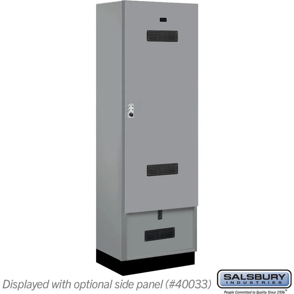 24" Wide Premier Wood Gear Locker - 6 Feet High - 18" Deep by Salsbury - Image 43