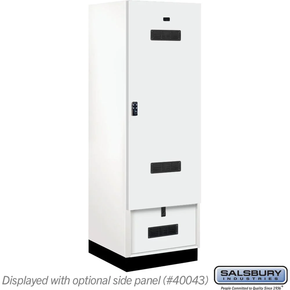 24" Wide Premier Wood Gear Locker - 6 Feet High - 24" Deep by Salsbury - Image 10