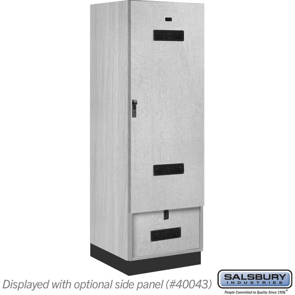 24" Wide Premier Wood Gear Locker - 6 Feet High - 24" Deep by Salsbury - Image 26