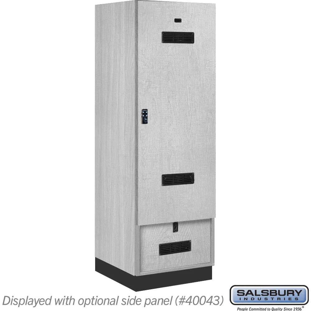 24" Wide Premier Wood Gear Locker - 6 Feet High - 24" Deep by Salsbury - Image 28