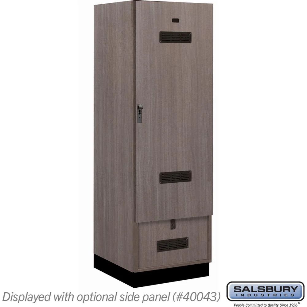 24" Wide Premier Wood Gear Locker - 6 Feet High - 24" Deep by Salsbury - Image 32