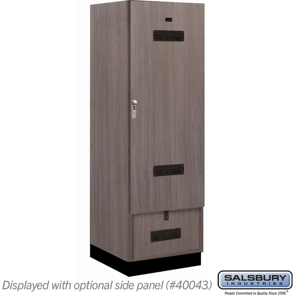 24" Wide Premier Wood Gear Locker - 6 Feet High - 24" Deep by Salsbury - Image 35