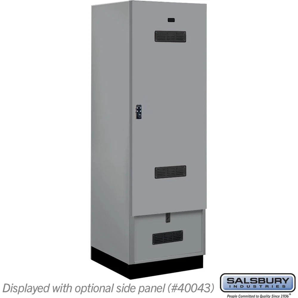 24" Wide Premier Wood Gear Locker - 6 Feet High - 24" Deep by Salsbury - Image 40