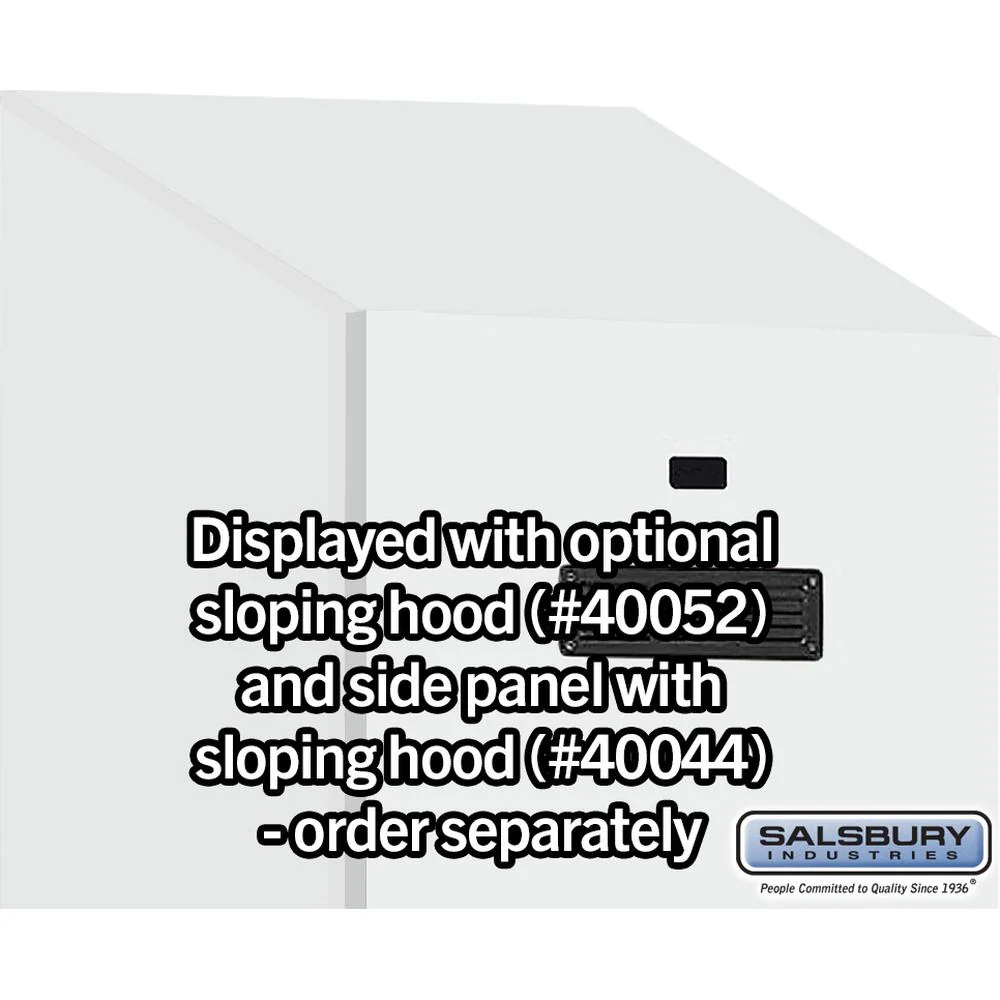 24" Wide Premier Wood Gear Locker - 6 Feet High - 24" Deep by Salsbury - Image 8