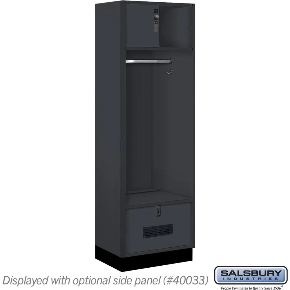 24" Wide Premier Wood Open Access Locker - 6 Feet High - 18" Deep by Salsbury - Image 13