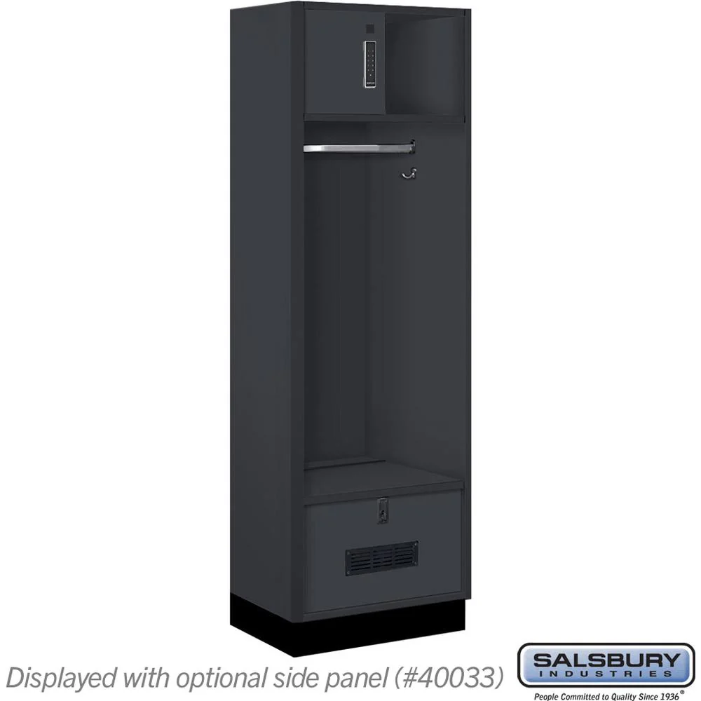 24" Wide Premier Wood Open Access Locker - 6 Feet High - 18" Deep by Salsbury - Image 14