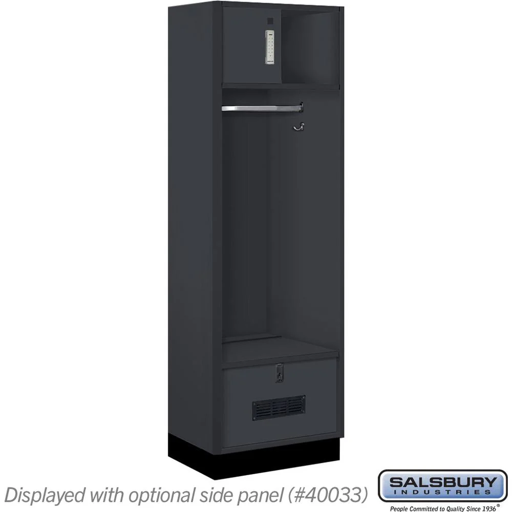 24" Wide Premier Wood Open Access Locker - 6 Feet High - 18" Deep by Salsbury - Image 17