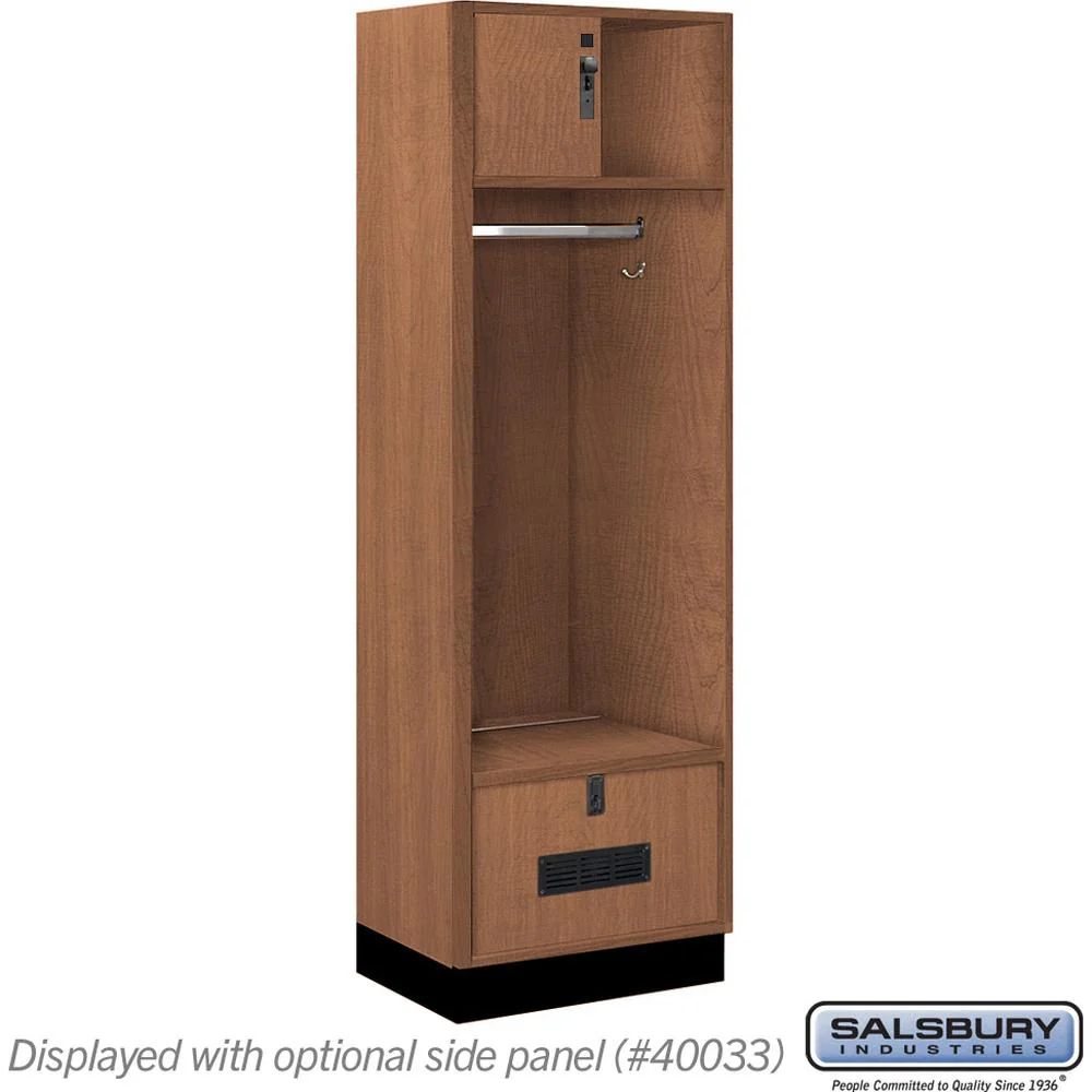 24" Wide Premier Wood Open Access Locker - 6 Feet High - 18" Deep by Salsbury - Image 19