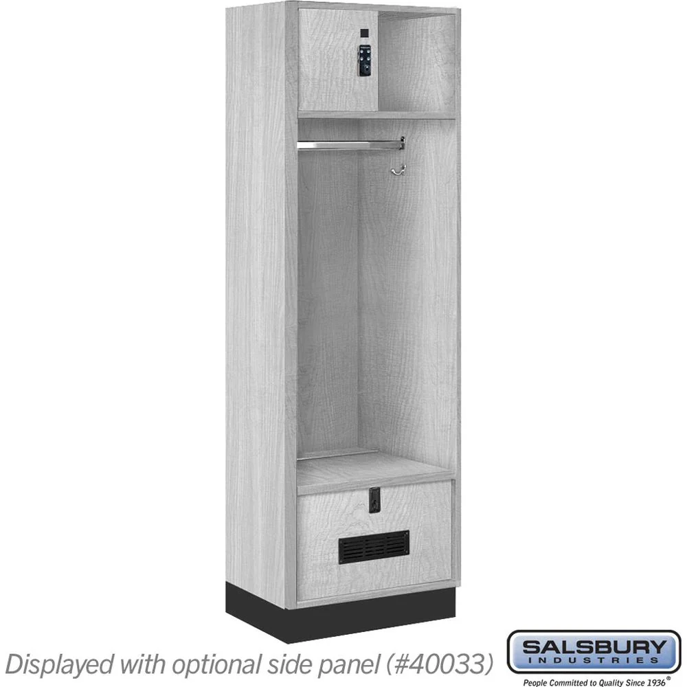 24" Wide Premier Wood Open Access Locker - 6 Feet High - 18" Deep by Salsbury - Image 27