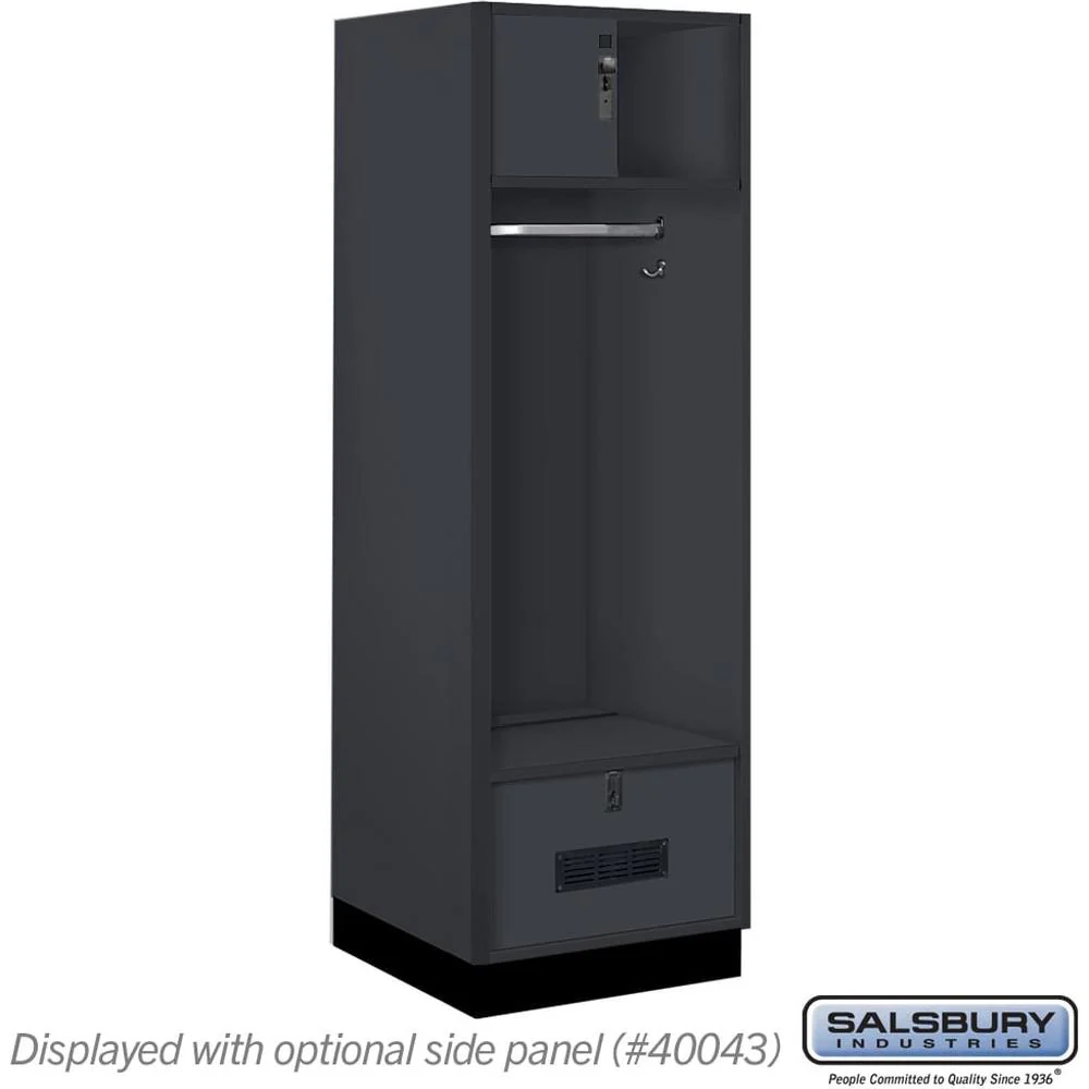 24" Wide Premier Wood Open Access Locker - 6 Feet High - 24" Deep by Salsbury - Image 13