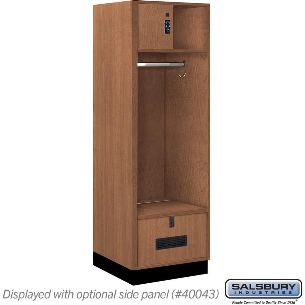 24" Wide Premier Wood Open Access Locker - 6 Feet High - 24" Deep by Salsbury - Image 21