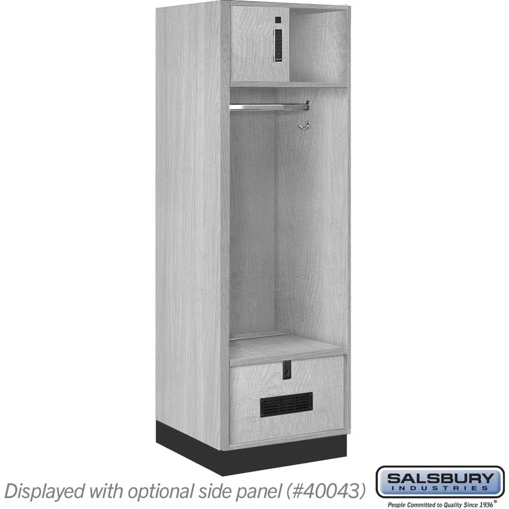 24" Wide Premier Wood Open Access Locker - 6 Feet High - 24" Deep by Salsbury - Image 26